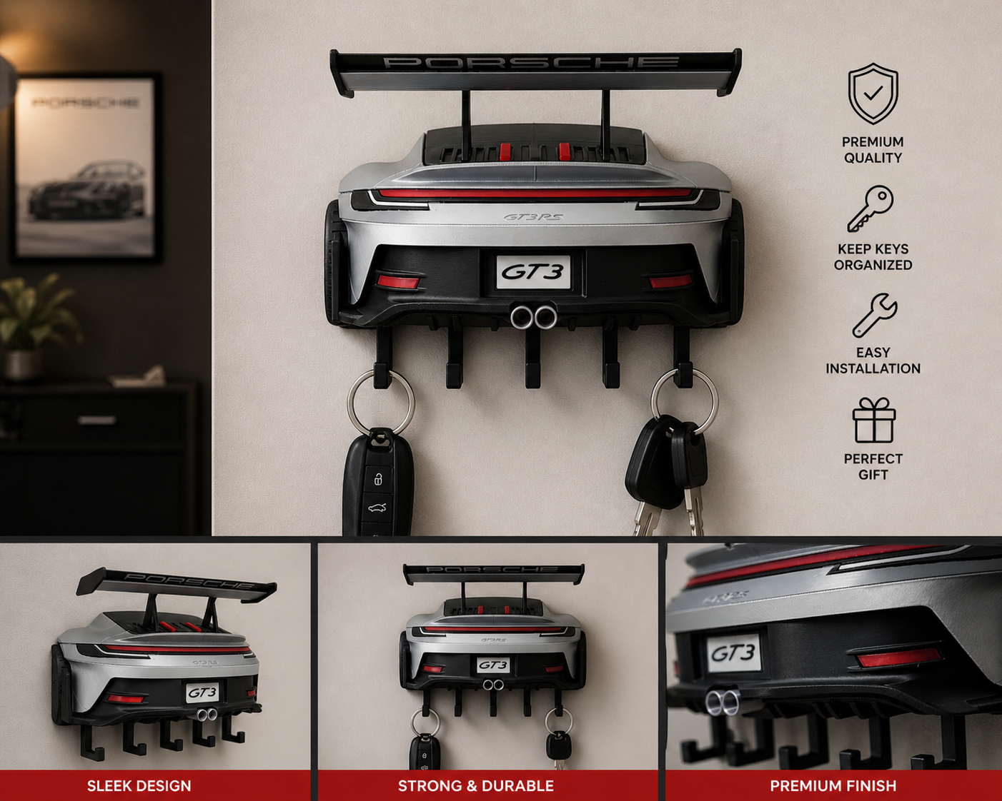 GT3 Key Holder