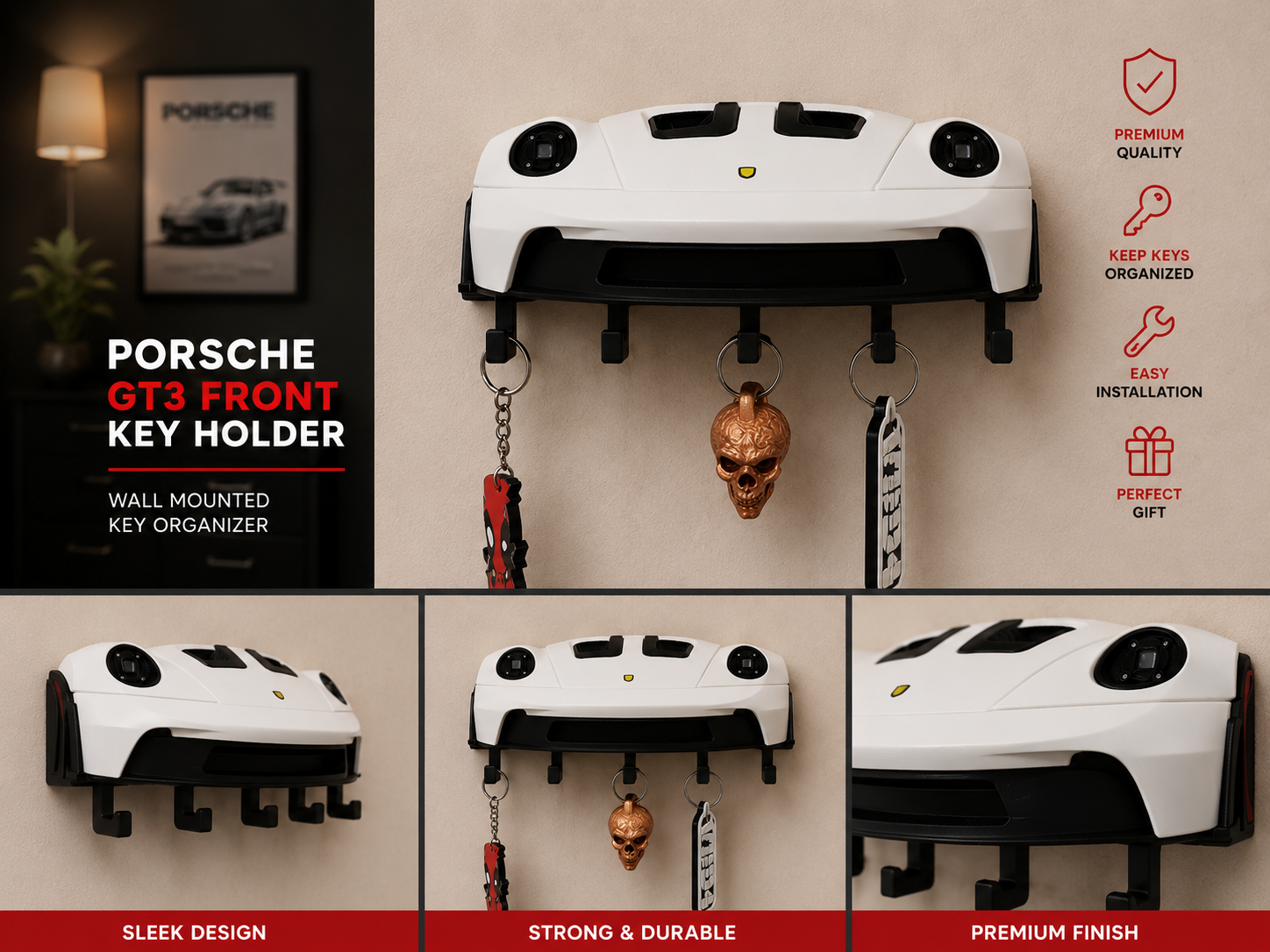 GT3 Front Key Holder
