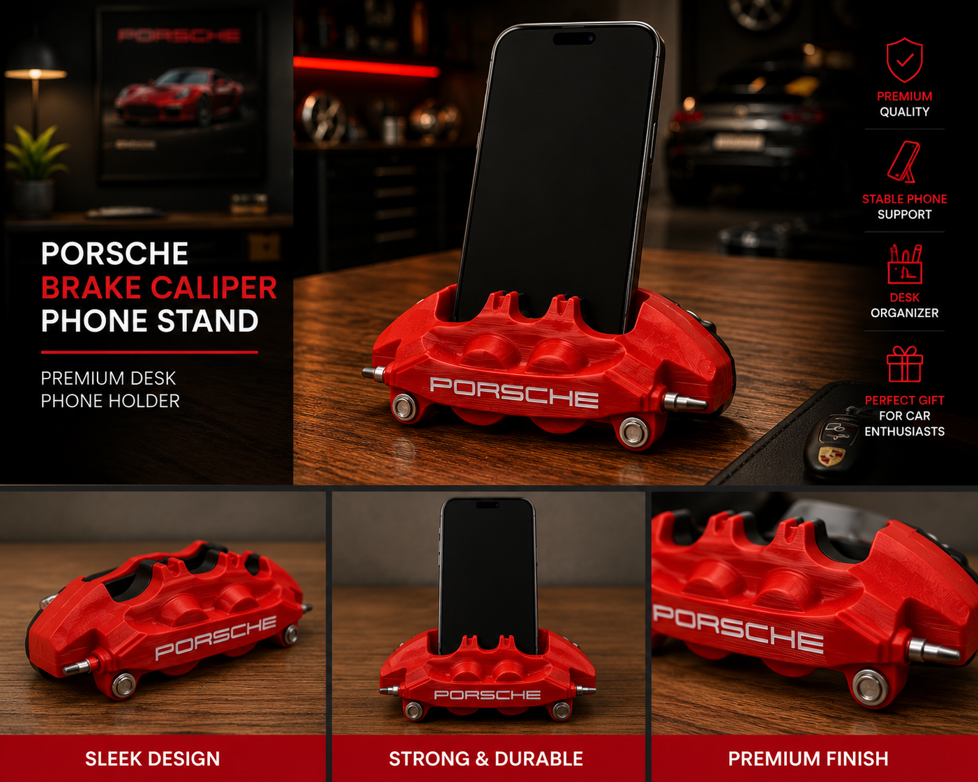 Porsche Phone Stand